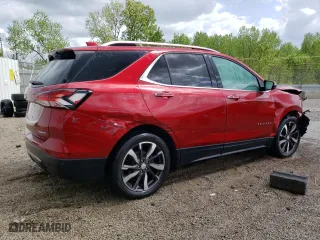 2022 Chevrolet Equinox Premier with VIN 3GNAXNEV9NS169216, listed as a Copart auction lot 44738005 with 49,112 mi miles and Salvage Title. Bid and sale history available at carsss.com. Image 3.