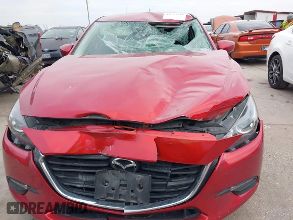 2018 Mazda 3 Touring with VIN 3MZBN1L37JM167604, listed as a IAAI auction lot 41623232 with 118,974 mi miles. Bid and sale history available at carsss.com. Image 6.