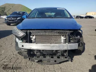 2018 Hyundai Ioniq Hybrid Blue with VIN KMHC65LCXJU090035, listed as a Copart auction lot 52071845 with 92,631 mi miles and Salvage Title. Bid and sale history available at carsss.com. Image 5.