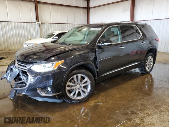 2020 Chevrolet Traverse High Country with VIN 1GNEVNKW2LJ201863, listed as a Copart auction lot 70786704 with 82,530 mi miles and Salvage Title. Bid and sale history available at carsss.com. Image 1.