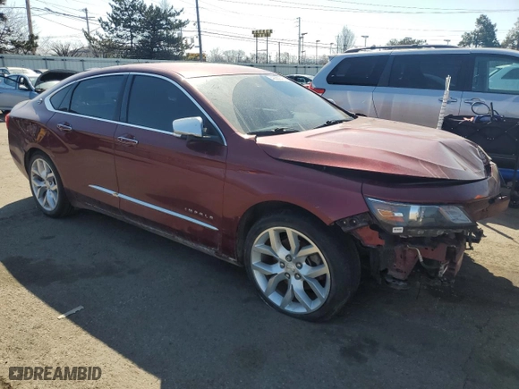 2017 Chevrolet Impala Premier with VIN 2G1145S37H9125519, listed as a Copart auction lot 48022695 with 109,283 mi miles and Salvage Title. Bid and sale history available at carsss.com. Image 4.