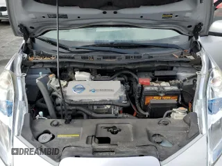 2011 Nissan LEAF SL-e with VIN JN1AZ0CP5BT008683, listed as a Copart auction lot 48921465 with 63,355 mi miles and Clean Title. Bid and sale history available at carsss.com. Image 11.