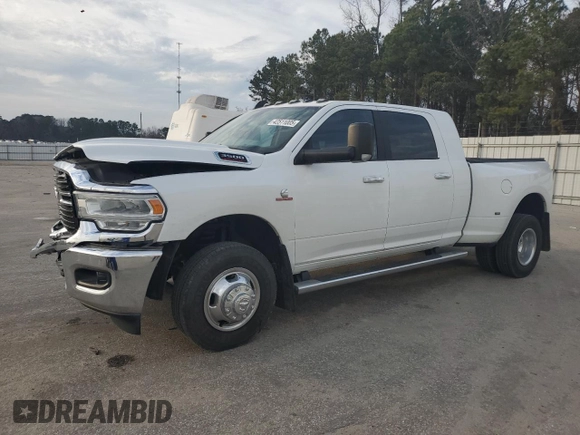 2019 Ram 3500 Big Horn with VIN 3C63RRLL5KG580607, listed as a Copart auction lot 42511005 with 84,754 mi miles and Salvage Title. Bid and sale history available at carsss.com. Image 1.