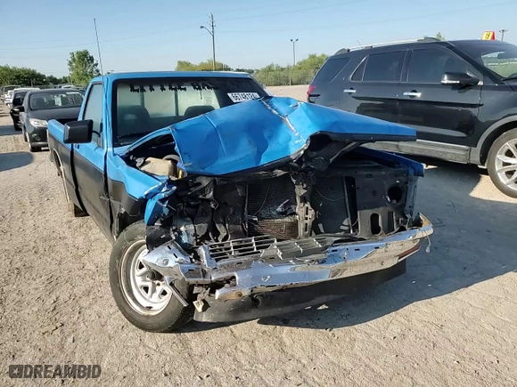 1992 Chevrolet S-10 with VIN 1GCCS14R4N2152624, listed as a Copart auction lot 66748124 with 100,002 mi miles and Salvage Title. Bid and sale history available at carsss.com. Image 10.