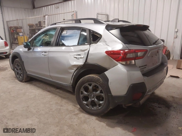 2023 Subaru Crosstrek Sport with VIN JF2GTHSC2PH259260, listed as a IAAI auction lot 41216572 with 19,724 mi miles. Bid and sale history available at carsss.com. Image 3.