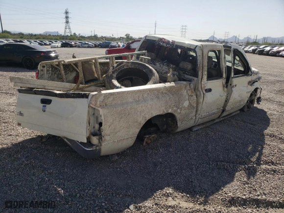 2008 Dodge Ram 1500 SLT with VIN 1D7HA18288J162613, listed as a Copart auction lot 50947645 with 0 mi miles and Salvage Title. Bid and sale history available at carsss.com. Image 3.