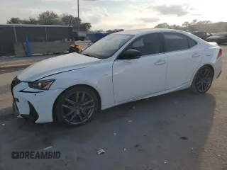 2018 Lexus IS 350 z VIN JTHCZ1D21J5015257, wystawiony jako Copart lot #44171435 z przebiegiem 56 695 mil mil oraz Szkody całkowita. Historia ofert i sprzedaży dostępna na DreamBid. Obrazek 1.
