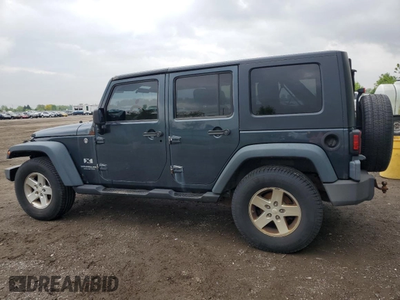 2008 Jeep Wrangler Unlimited X with VIN 1J4GA39108L559478, listed as a Copart auction lot 58937685 with 267,140 mi miles and Clean title. Bid and sale history available at DreamBid. Image 2.