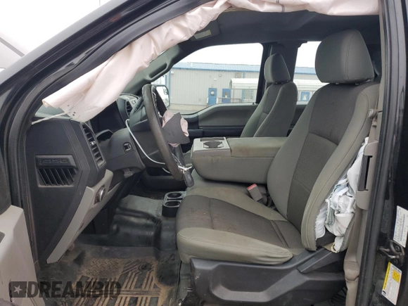 2015 Ford F-150 XLT with VIN 1FTEX1EP6FFC49275, listed as a Copart auction lot 52718955 with 135,666 mi miles and Salvage Title. Bid and sale history available at DreamBid. Image 7.