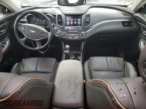 2017 Chevrolet Impala Premier with VIN 2G1145S37H9193027, listed as a Copart auction lot 45701755 with 110,566 mi miles and Salvage Title. Bid and sale history available at DreamBid. Image 8.