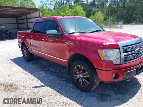 2010 Ford F-150 XL with VIN 1FTFW1EV1AFB45968, listed as a IAAI auction lot 41999566 with 236,641 mi miles. Bid and sale history available at carsss.com. Image 1.