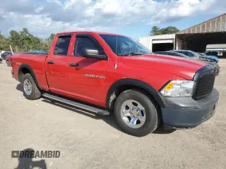 2012 Ram 1500 ST with VIN 1C6RD6FP4CS232216, listed as a Copart auction lot 81971354 with 158,499 mi miles and Salvage title. Bid and sale history available at DreamBid. Image 4.