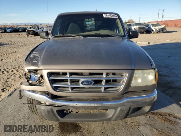 2003 Ford Ranger XLT Appearance with VIN 1FTYR44E43PA28529, listed as a Copart auction lot 84458404 with 211,993 mi miles and Salvage Title. Bid and sale history available at carsss.com. Image 5.