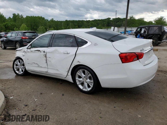 2014 Chevrolet Impala LT z VIN 2G1125S30E9126738, wystawiony jako Copart lot #55102555 z przebiegiem 91 490 mil mil oraz Nie do naprawy • Non repairable. Historia ofert i sprzedaży dostępna na DreamBid. Obrazek 2.