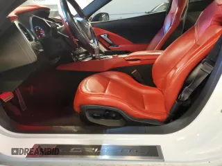2015 Chevrolet Corvette Z51 3LT with VIN 1G1YM2D76F5121243, listed as a Copart auction lot 77262174 with 47,397 mi miles and Salvage title. Bid and sale history available at DreamBid. Image 7.