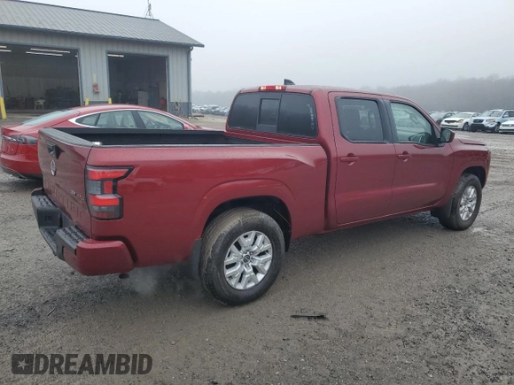2022 Nissan Frontier SV with VIN 1N6ED1FK5NN681644, listed as a Copart auction lot 81872224 with 103,550 mi miles and Salvage Title. Bid and sale history available at carsss.com. Image 3.