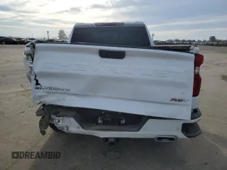 2021 Chevrolet Silverado 1500 RST with VIN 3GCUYEET4MG159681, listed as a Copart auction lot 47451705 with 107,966 mi miles and Salvage Title. Bid and sale history available at carsss.com. Image 6.