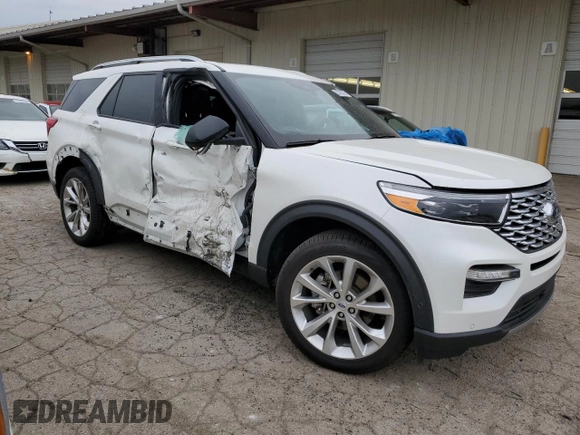 2023 Ford Explorer Platinum с VIN 1FM5K8HCXPGB53673, выставлен на аукционе Copart как лот 53692795 с пробегом 11 351 миль миль и Списание • Salvage title. История ставок и продаж доступна на DreamBid. Изображение 4.