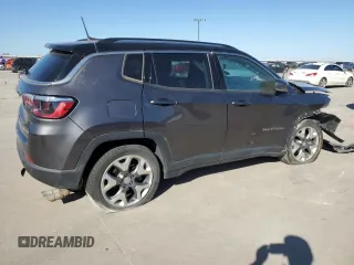 2021 Jeep Compass Limited with VIN 3C4NJDCB6MT604376, listed as a Copart auction lot 49669865 with 86,975 mi miles and Salvage Title. Bid and sale history available at DreamBid. Image 3.