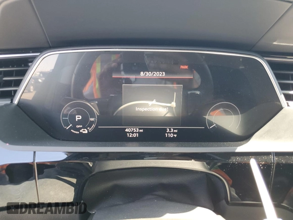2019 Audi e-tron Prestige with VIN WA1VAAGEXKB021854, listed as a Copart auction lot 65940923 with 40,753 mi miles. Bid and sale history available at carsss.com. Image 9.