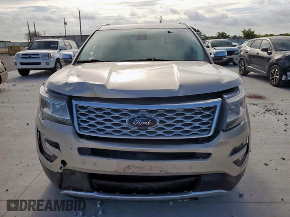 2017 Ford Explorer Platinum with VIN 1FM5K8HT4HGE36426, listed as a Copart auction lot 62105525 with 119,566 mi miles and Salvage title. Bid and sale history available at DreamBid. Image 5.