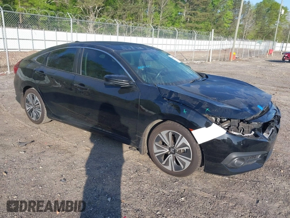 2017 Honda Civic Sedan EX-L with VIN 19XFC1F71HE012575, listed as a IAAI auction lot 41997229 with 131,340 mi miles. Bid and sale history available at carsss.com. Image 1.