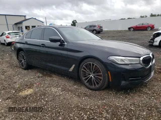 2023 BMW 5 Series 540i xDrive with VIN WBA73BJ09PWY20498, listed as a Copart auction lot 68099554 with 12,185 mi miles and Salvage Title. Bid and sale history available at carsss.com. Image 4.
