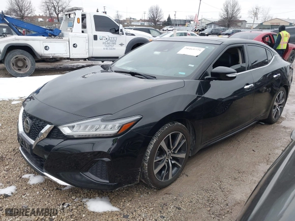 2020 Nissan Maxima SL with VIN 1N4AA6DV1LC362695, listed as a IAAI auction lot 38469779 with 78,591 mi miles. Bid and sale history available at carsss.com. Image 17.