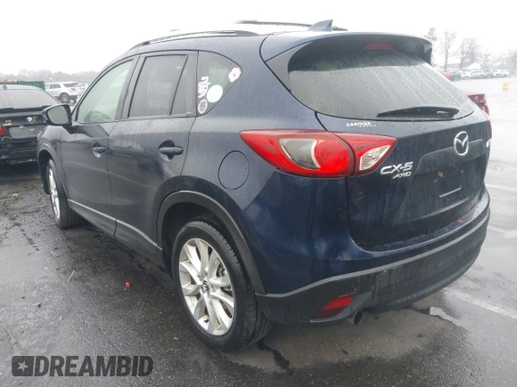 2014 Mazda CX-5 Grand Touring with VIN JM3KE4DY8E0366644, listed as a IAAI auction lot 41971438 with 135,644 mi miles and . Bid and sale history available at carsss.com. Image 3.
