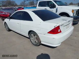 2004 Honda Civic LX with VIN 1HGEM21584L029865, listed as a IAAI auction lot 41488497 with 189,493 mi miles. Bid and sale history available at carsss.com. Image 3.