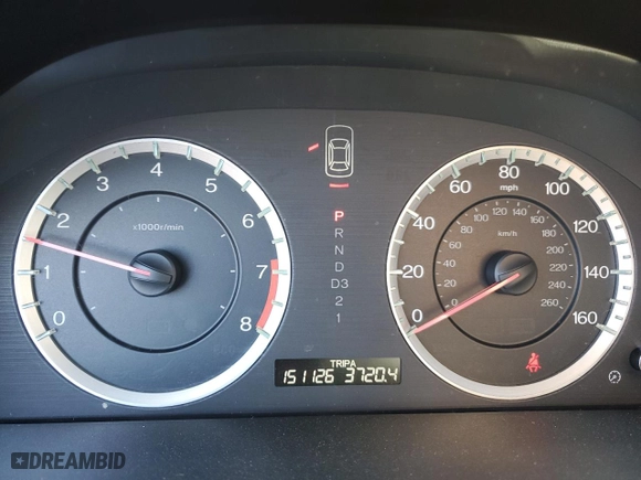 2011 Honda Accord Sdn LX-P with VIN 1HGCP2F45BA005966, listed as a Copart auction lot 50175145 with 151,126 mi miles and Salvage Title. Bid and sale history available at carsss.com. Image 9.