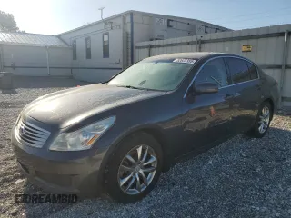 2007 Infiniti G35 Sedan G35x with VIN JNKBV61F27M824633, listed as a Copart auction lot 52625355 with 0 mi miles and Clean Title. Bid and sale history available at carsss.com. Image 1.
