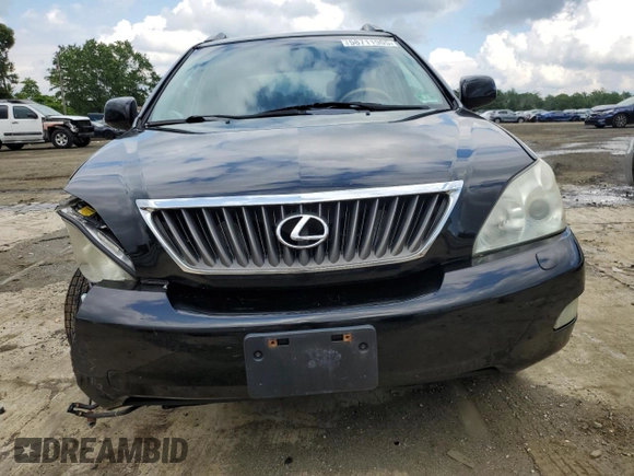 2008 Lexus RX 350 z VIN 2T2HK31U48C067570, wystawiony jako Copart lot #58711905 z przebiegiem 128 521 mil mil oraz Szkoda całkowita • Salvage title. Historia ofert i sprzedaży dostępna na DreamBid. Obrazek 5.