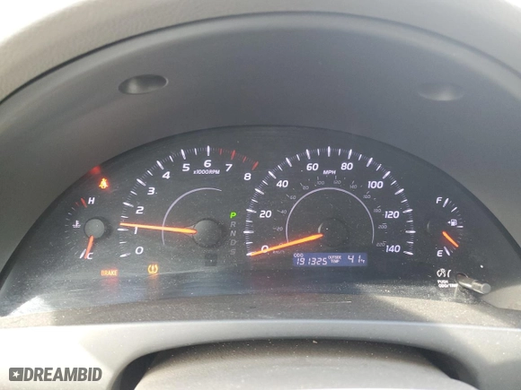 2011 Toyota Camry LE with VIN 4T4BF3EKXBR125202, listed as a Copart auction lot 50004855 with 191,325 mi miles and Salvage Title. Bid and sale history available at carsss.com. Image 9.