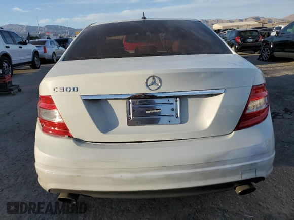 2010 Mercedes-Benz C-Class C 300 Sport with VIN WDDGF5EB9AR090997, listed as a Copart auction lot 47492605 with 0 mi miles and Salvage Title. Bid and sale history available at carsss.com. Image 6.