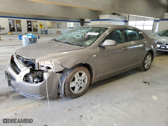2008 Chevrolet Malibu LS w/1LS with VIN 1G1ZG57B08F277997, listed as a Copart auction lot 45502825 with 104,662 mi miles and Salvage Title. Bid and sale history available at carsss.com. Image 1.