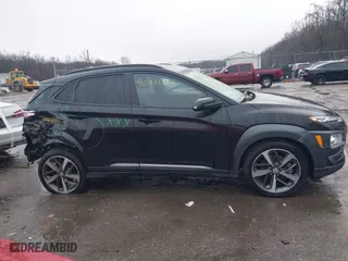 2021 Hyundai Kona Limited with VIN KM8K3CA54MU730192, listed as a IAAI auction lot 41102025 with 77,885 mi miles. Bid and sale history available at carsss.com. Image 13.