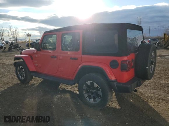 2021 Jeep Wrangler Unlimited Sahara High Altitude with VIN 1C4HJXEG9MW865180, listed as a Copart auction lot 81466964 with 72,975 mi miles and Clean title. Bid and sale history available at DreamBid. Image 2.
