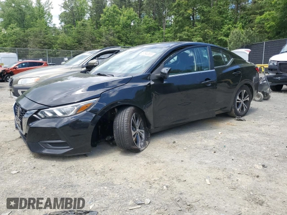 2021 Nissan Sentra SV с VIN 3N1AB8CVXMY214593, выставлен на аукционе Copart как лот 57843585 с пробегом 63 307 миль миль и Списание • Salvage title. История ставок и продаж доступна на DreamBid. Изображение 1.