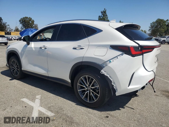 2025 Lexus NX 350h Premium with VIN JTJGKCEZ9S2052281, listed as a Copart auction lot 52636085 with 4,554 mi miles and Salvage title. Bid and sale history available at DreamBid. Image 2.