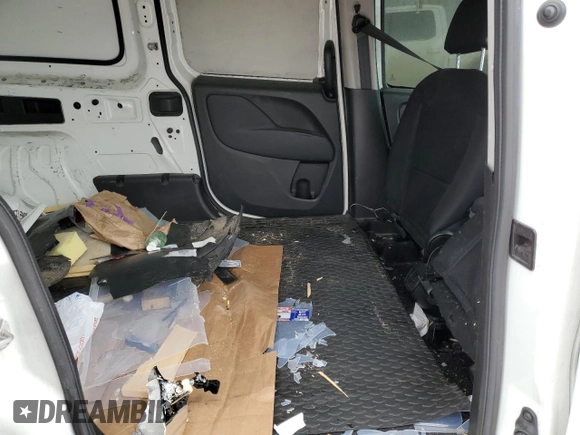 2016 Ram ProMaster City Cargo Tradesman with VIN ZFBERFAT1G6B72705, listed as a Copart auction lot 44569235 with 229,148 mi miles and Clean title. Bid and sale history available at DreamBid. Image 12.