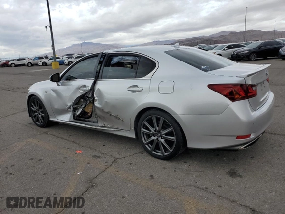 2014 Lexus GS 350 with VIN JTHBE1BL6E5038350, listed as a Copart auction lot 82319554 with 113,220 mi miles and Salvage Title. Bid and sale history available at carsss.com. Image 2.