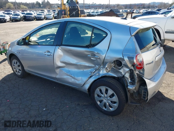2014 Toyota Prius One z VIN JTDKDTB32E1574607, wystawiony jako IAAI lot #41724312 z przebiegiem 102 612 mil mil oraz . Historia ofert i sprzedaży dostępna na DreamBid. Obrazek 3.