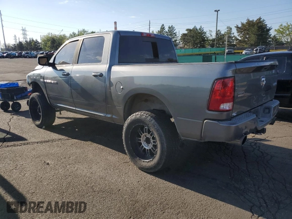 2012 Ram 1500 Sport with VIN 1C6RD7MT8CS150205, listed as a Copart auction lot 56344105 with 145,400 mi miles and Salvage title. Bid and sale history available at DreamBid. Image 2.