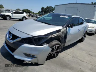 2016 Nissan Maxima SL with VIN 1N4AA6AP2GC390257, listed as a Copart auction lot 60289225 with 149,219 mi miles and Salvage title. Bid and sale history available at DreamBid. Image 1.
