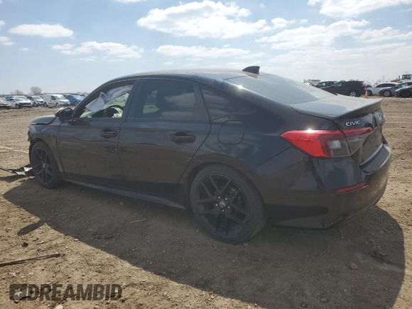 2022 Honda Civic Sport z VIN 2HGFE2F58NH600358, wystawiony jako Copart lot #52738505 z przebiegiem 62 275 mil mil oraz Szkoda całkowita • Salvage title. Historia ofert i sprzedaży dostępna na DreamBid. Obrazek 2.