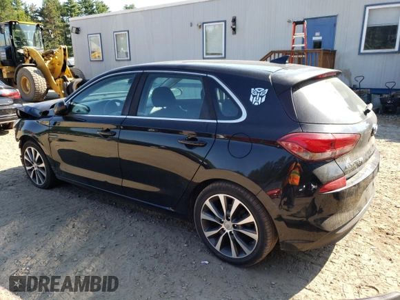 2019 Hyundai Elantra GT with VIN KMHH35LE2KU102860, listed as a Copart auction lot 70044794 with 105,092 mi miles and Salvage Title. Bid and sale history available at carsss.com. Image 2.