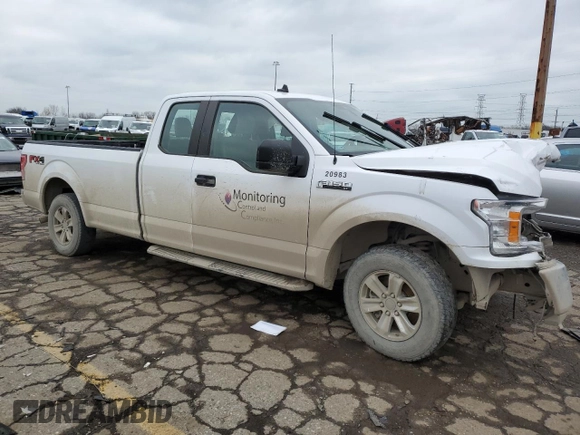 2020 Ford F-150 XL with VIN 1FTEX1E52LKD00983, listed as a Copart auction lot 85206804 with Not provided miles and Clean title. Bid and sale history available at DreamBid. Image 4.