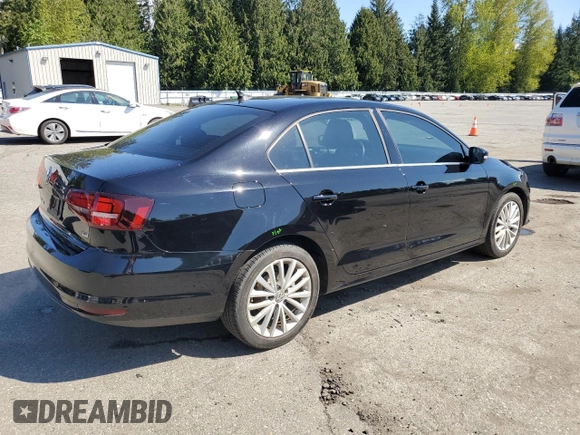 2016 Volkswagen Jetta Sedan 1.8T SEL with VIN 3VWL17AJ0GM366376, listed as a Copart auction lot 54175365 with 25,910 mi miles and Salvage Title. Bid and sale history available at carsss.com. Image 3.