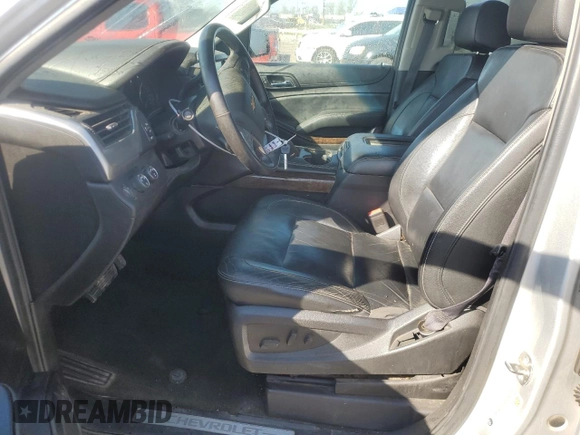 2017 Chevrolet Suburban LT z VIN 1GNSKHKC7HR119543, wystawiony jako Copart lot #54826315 z przebiegiem Nie podano mil oraz Szkoda całkowita • Salvage title. Historia ofert i sprzedaży dostępna na DreamBid. Obrazek 7.